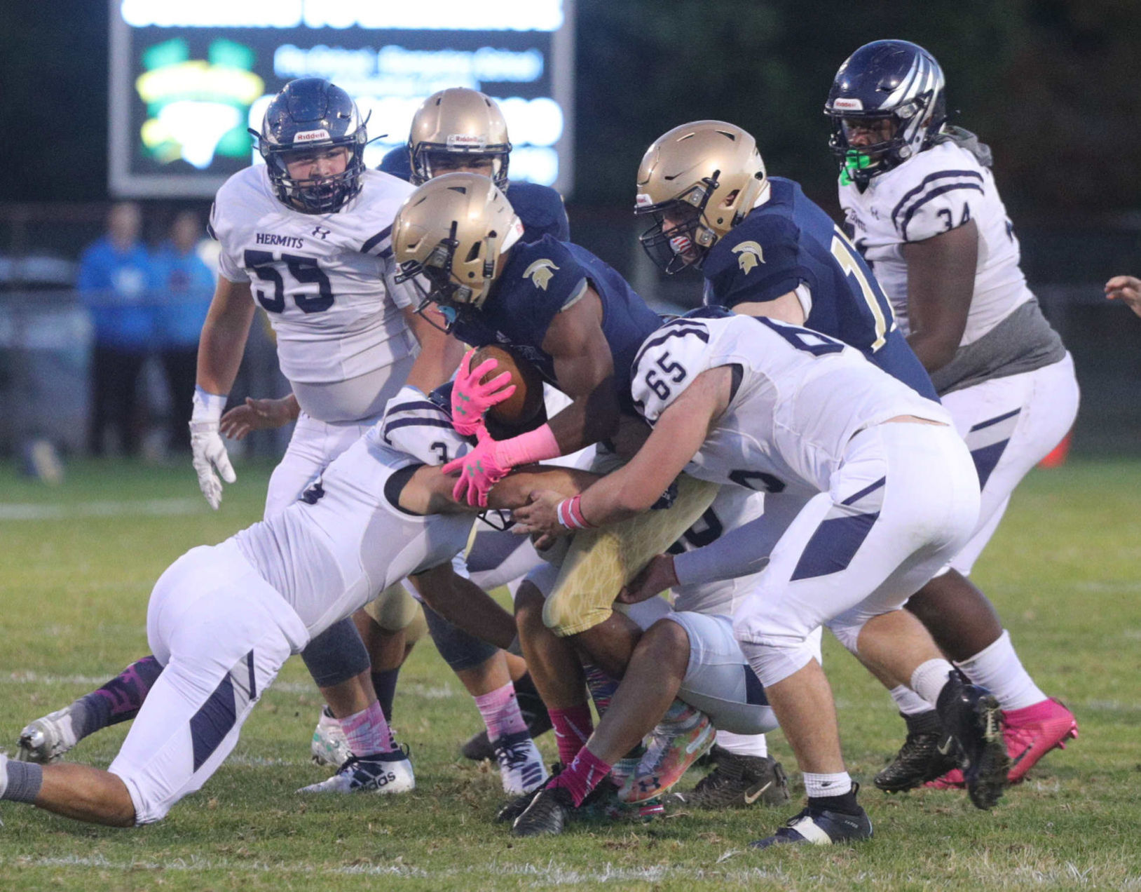 St. Augustine Prep vs Holy Spirit football game